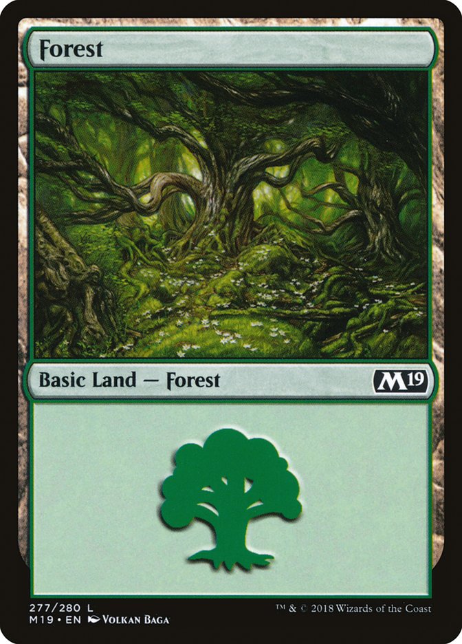 Forest (277) [Core Set 2019] | Total Play