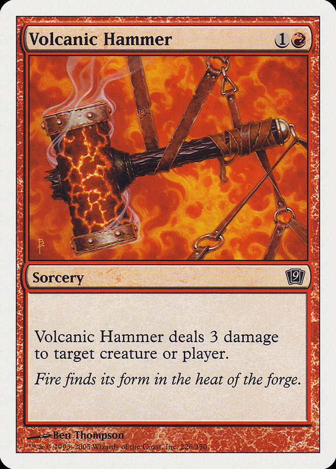 Volcanic Hammer [Ninth Edition] | Total Play