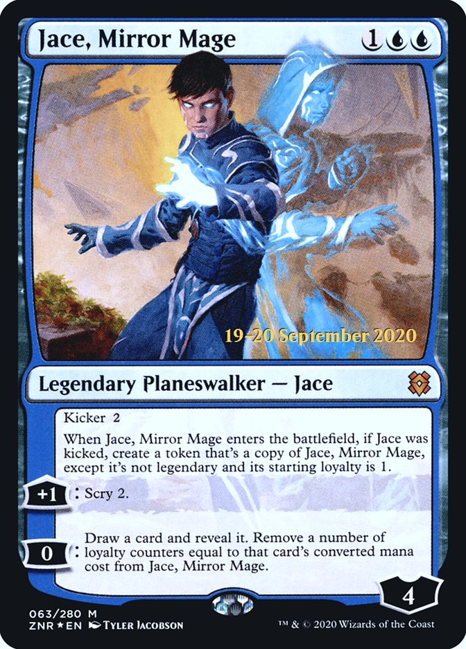 Jace, Mirror Mage [Zendikar Rising Prerelease Promos] | Total Play