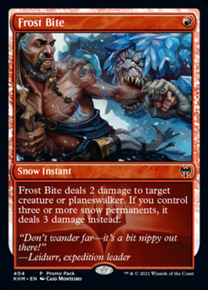 Frost Bite (Promo Pack) [Kaldheim Promos] | Total Play