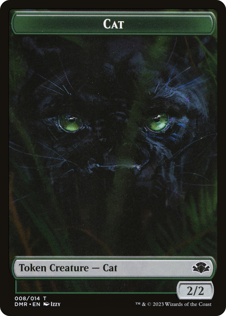 Cat Token (008) [Dominaria Remastered Tokens] | Total Play