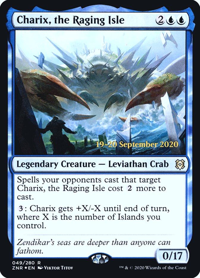 Charix, the Raging Isle [Zendikar Rising Prerelease Promos] | Total Play