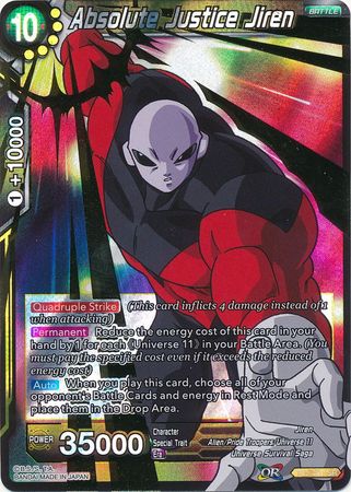 Absolute Justice Jiren (TB1-081) [The Tournament of Power] | Total Play