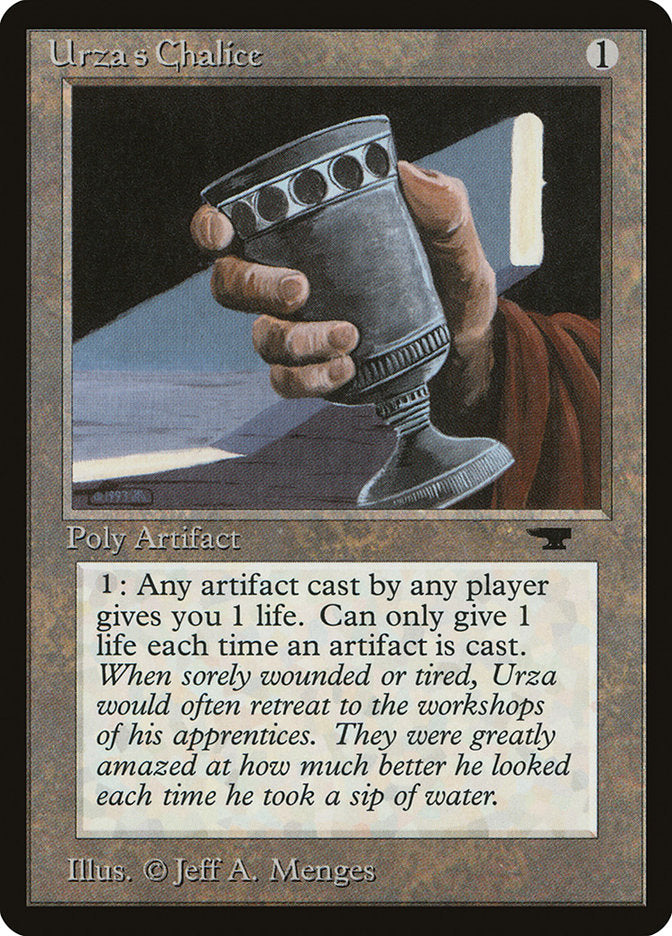 Urza's Chalice [Antiquities] | Total Play