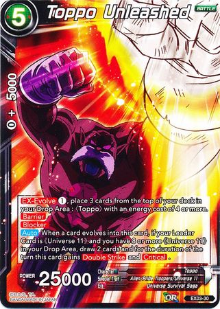 Toppo Unleashed (EX03-30) [Ultimate Box] | Total Play