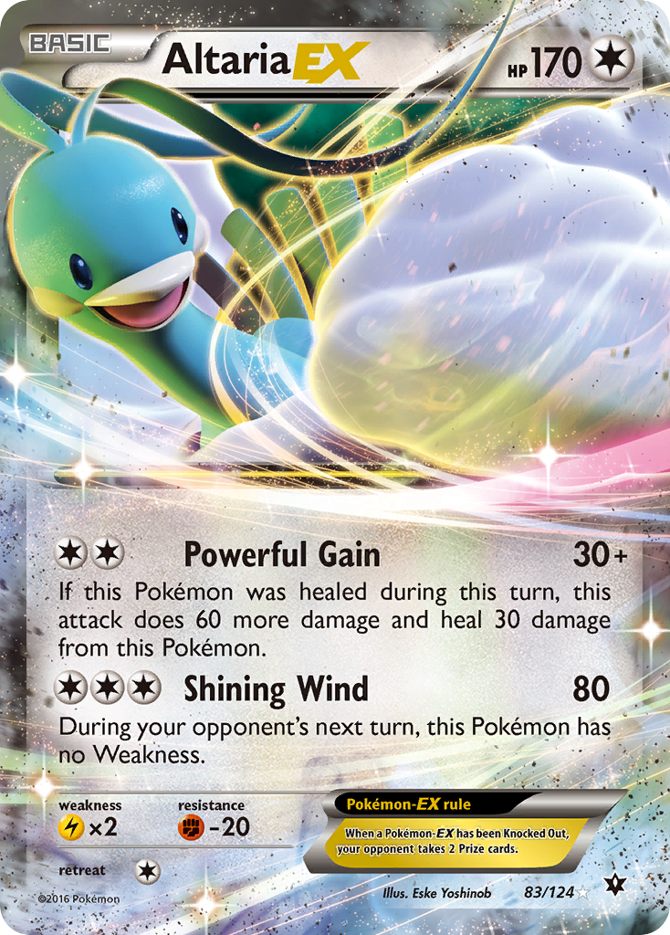 Altaria EX (83/124) [XY: Fates Collide] | Total Play