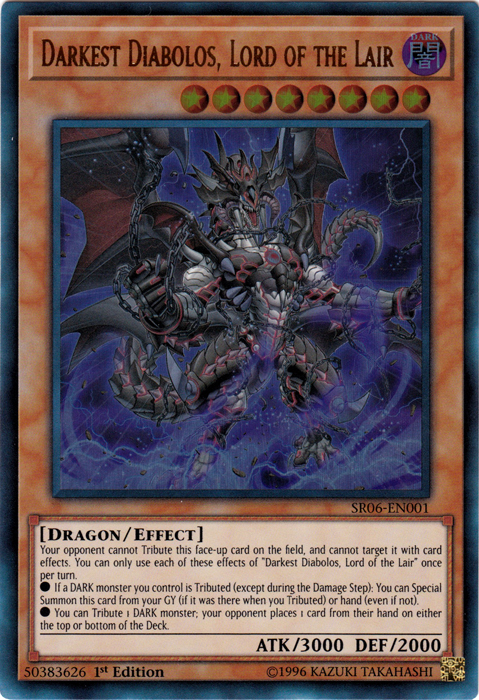 Darkest Diabolos, Lord of the Lair [SR06-EN001] Ultra Rare | Total Play