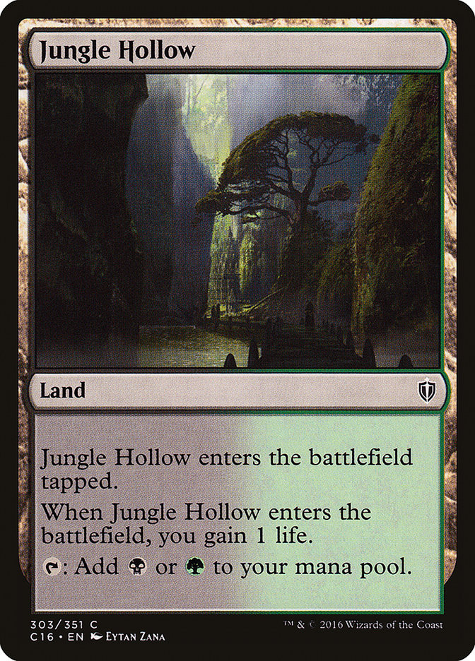 Jungle Hollow [Commander 2016] | Total Play