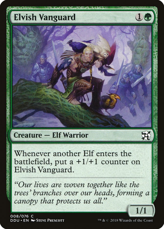 Elvish Vanguard [Duel Decks: Elves vs. Inventors] | Total Play