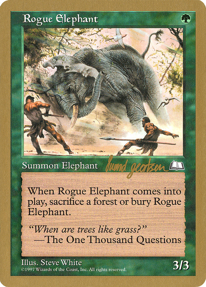 Rogue Elephant (Svend Geertsen) [World Championship Decks 1997] | Total Play