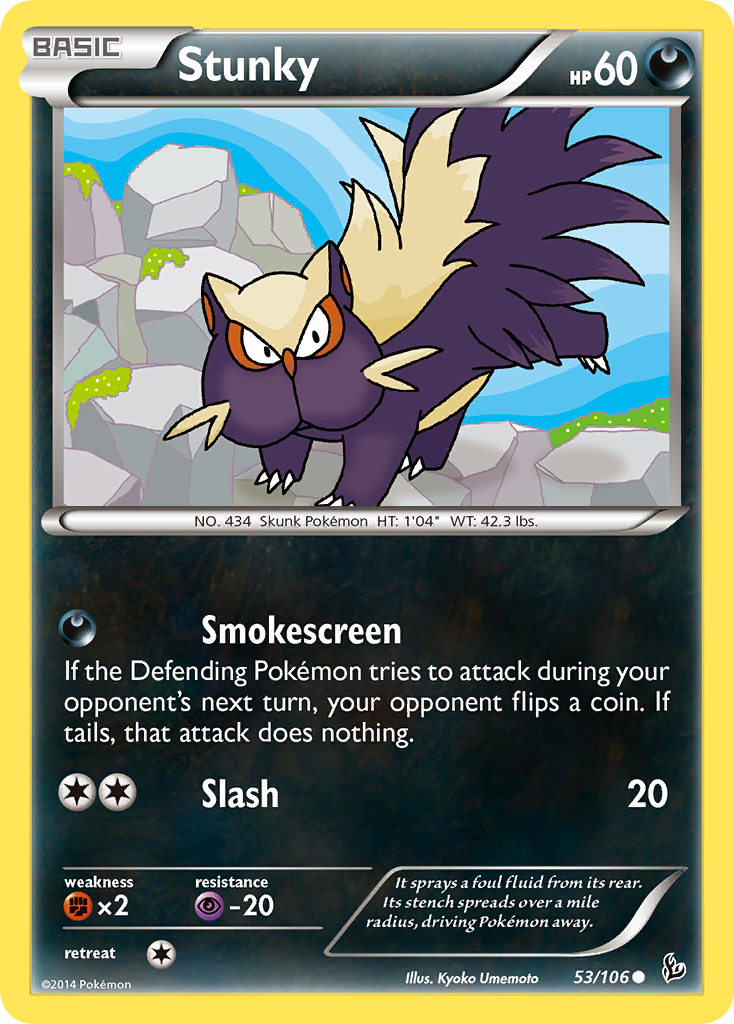 Stunky (53/106) [XY: Flashfire] | Total Play