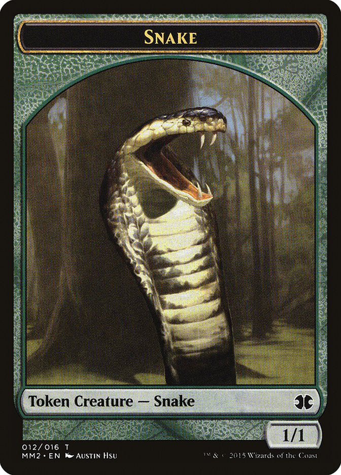 Snake Token [Modern Masters 2015 Tokens] | Total Play