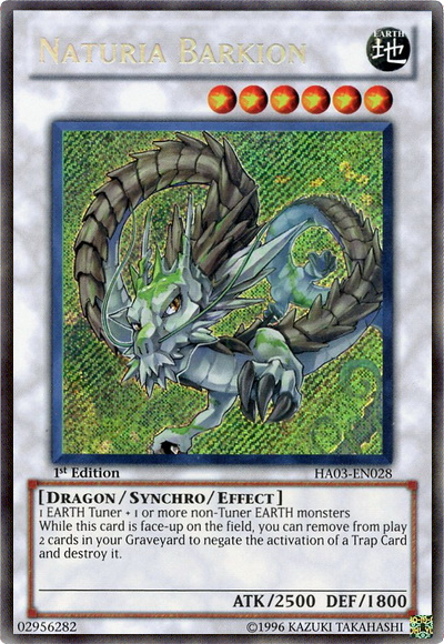 Naturia Barkion [HA03-EN028] Secret Rare | Total Play