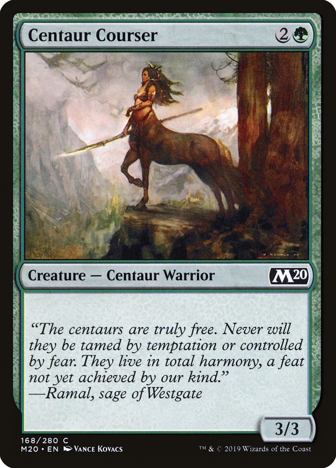 Centaur Courser [Core Set 2020] | Total Play