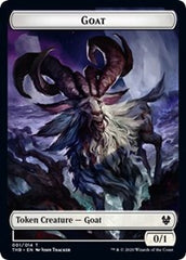 Goat // Human Soldier Double-Sided Token [Theros Beyond Death Tokens] | Total Play