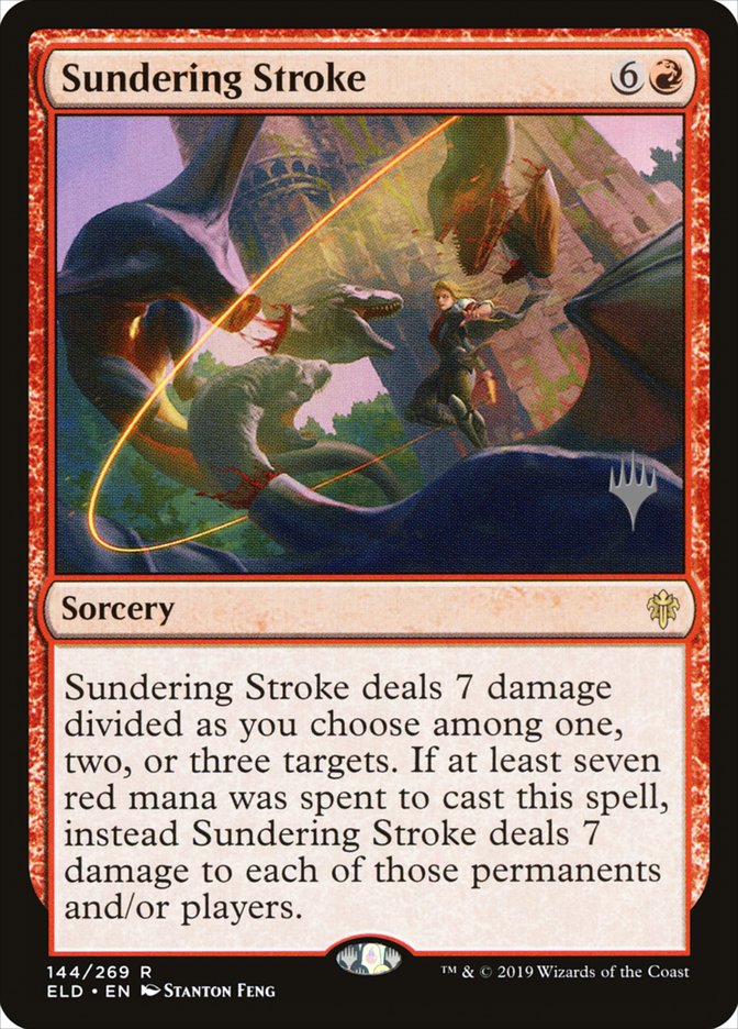 Sundering Stroke (Promo Pack) [Throne of Eldraine Promos] | Total Play