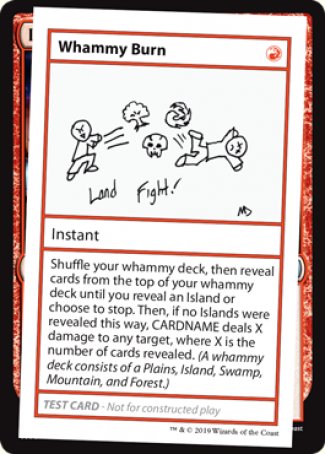 Whammy Burn (2021 Edition) [Mystery Booster Playtest Cards] | Total Play