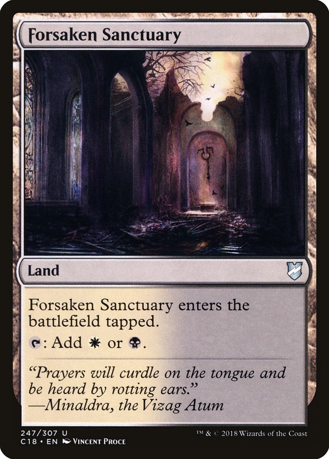 Forsaken Sanctuary [Commander 2018] | Total Play
