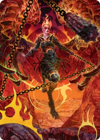 Zariel, Archduke of Avernus Art Card [Dungeons & Dragons: Adventures in the Forgotten Realms Art Series] | Total Play