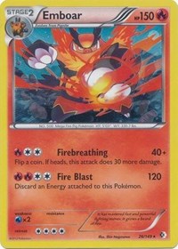 Emboar (26/149) (Cosmos Holo) (Blister Exclusive) [Black & White: Boundaries Crossed] | Total Play