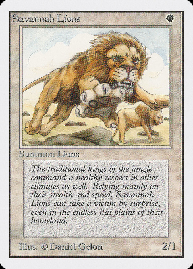 Savannah Lions [Unlimited Edition] | Total Play