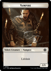 Emblem - Sorin, Lord of Innistrad // Vampire (0004) Double-Sided Token [The Lost Caverns of Ixalan Commander Tokens] | Total Play