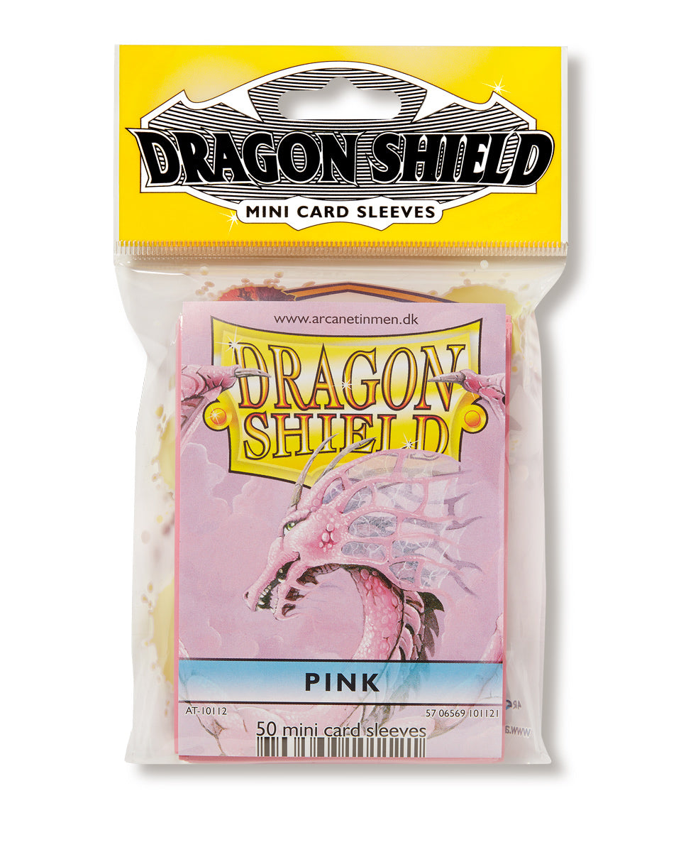 Dragon Shield: Japanese Size 50ct Sleeves - Pink (Classic) | Total Play
