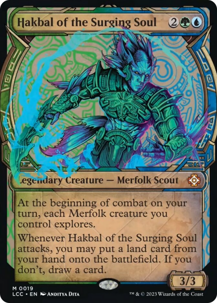 Hakbal of the Surging Soul (Showcase) [The Lost Caverns of Ixalan Commander] | Total Play