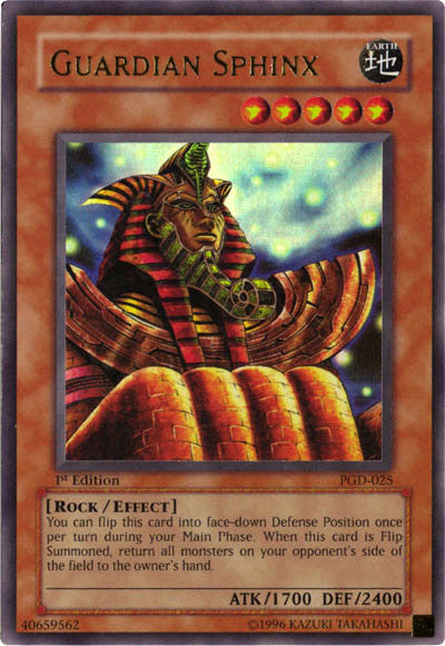 Guardian Sphinx [PGD-025] Ultra Rare | Total Play