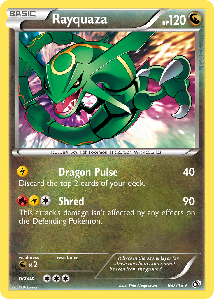 Rayquaza (93/113) [Black & White: Legendary Treasures] | Total Play