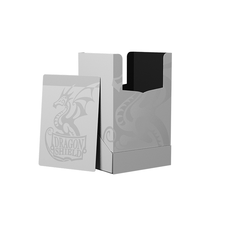 Dragon Shield: Deck Shell - Ashen White | Total Play