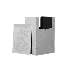 Dragon Shield: Deck Shell - Ashen White | Total Play