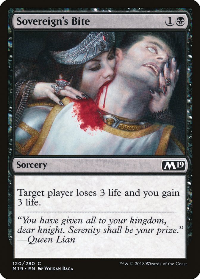 Sovereign's Bite [Core Set 2019] | Total Play