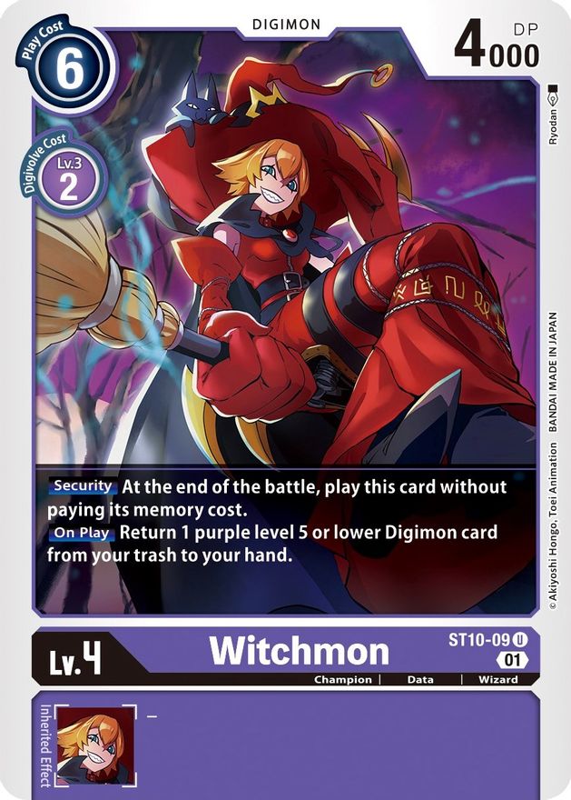 Witchmon [ST10-09] [Starter Deck: Parallel World Tactician] | Total Play