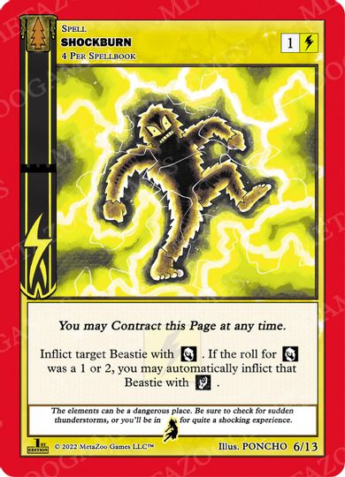 Shockburn [Cryptid Nation: Wilderness First Edition Release Event Deck] | Total Play