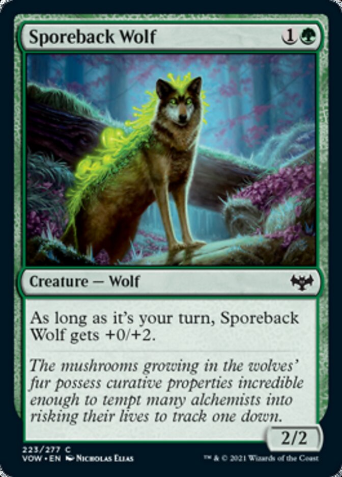 Sporeback Wolf [Innistrad: Crimson Vow] | Total Play