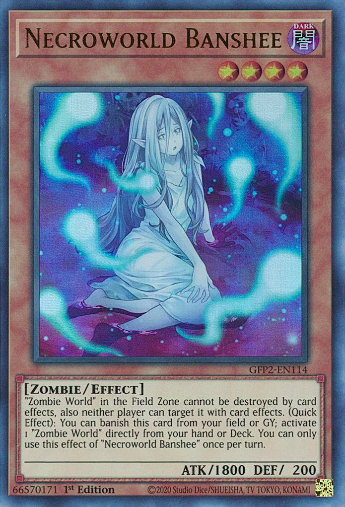 Necroworld Banshee [GFP2-EN114] Ultra Rare | Total Play