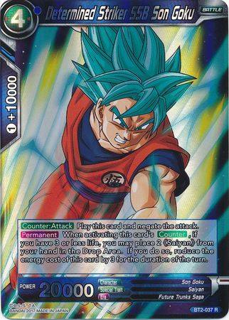 Determined Striker SSB Son Goku (BT2-037) [Union Force] | Total Play