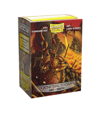 Dragon Shield: Standard 100ct Art Sleeves - General Vicar | Total Play