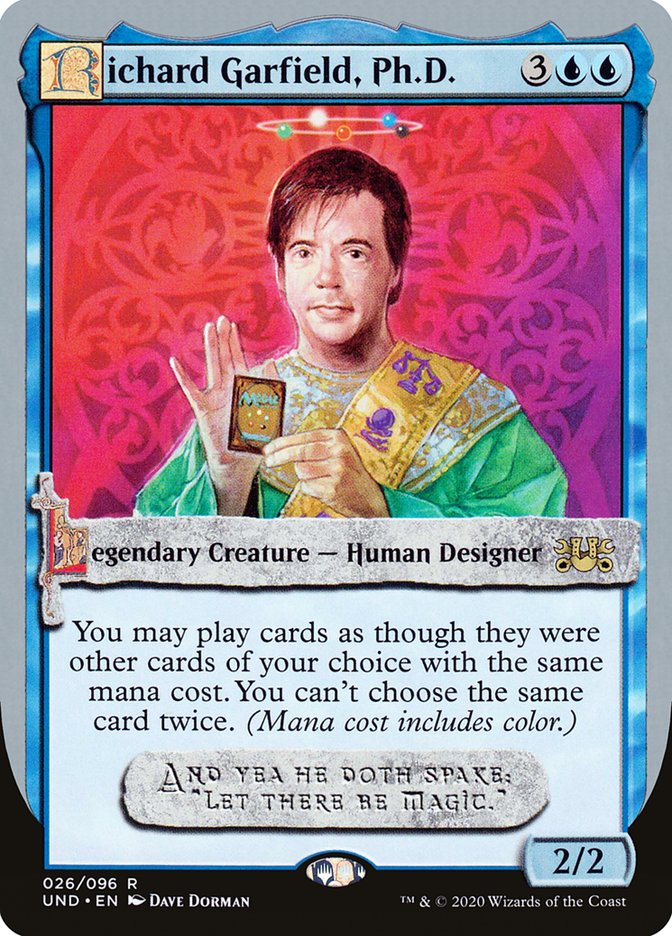 Richard Garfield, Ph.D. [Unsanctioned] | Total Play