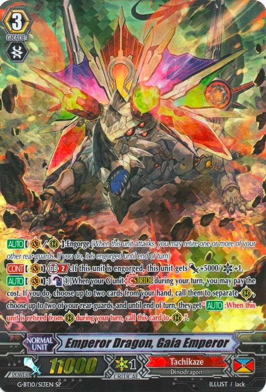 Emperor Dragon, Gaia Emperor (G-BT10/S13EN) [Raging Clash of the Blade Fangs] | Total Play
