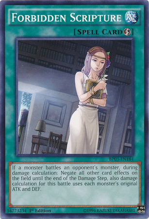 Forbidden Scripture [BP03-EN184] Common | Total Play