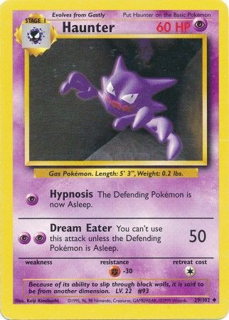 Haunter (29/102) [Base Set Unlimited] | Total Play