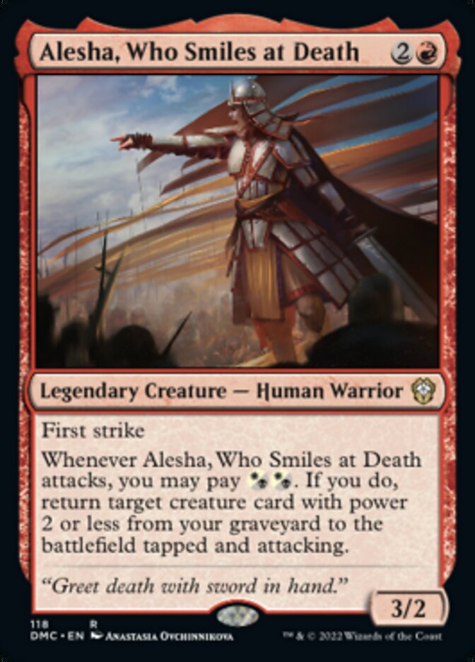 Alesha, Who Smiles at Death [Dominaria United Commander] | Total Play