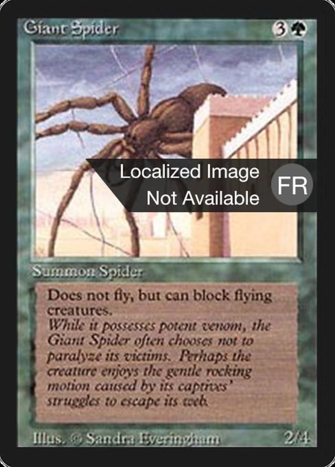 Giant Spider [Foreign Black Border] | Total Play