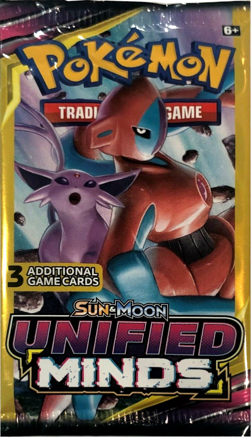 Sun & Moon: Unified Minds - 3-Card Booster Pack | Total Play