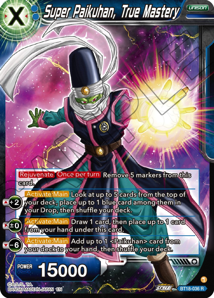 Super Paikuhan, True Master (BT18-036) [Dawn of the Z-Legends] | Total Play