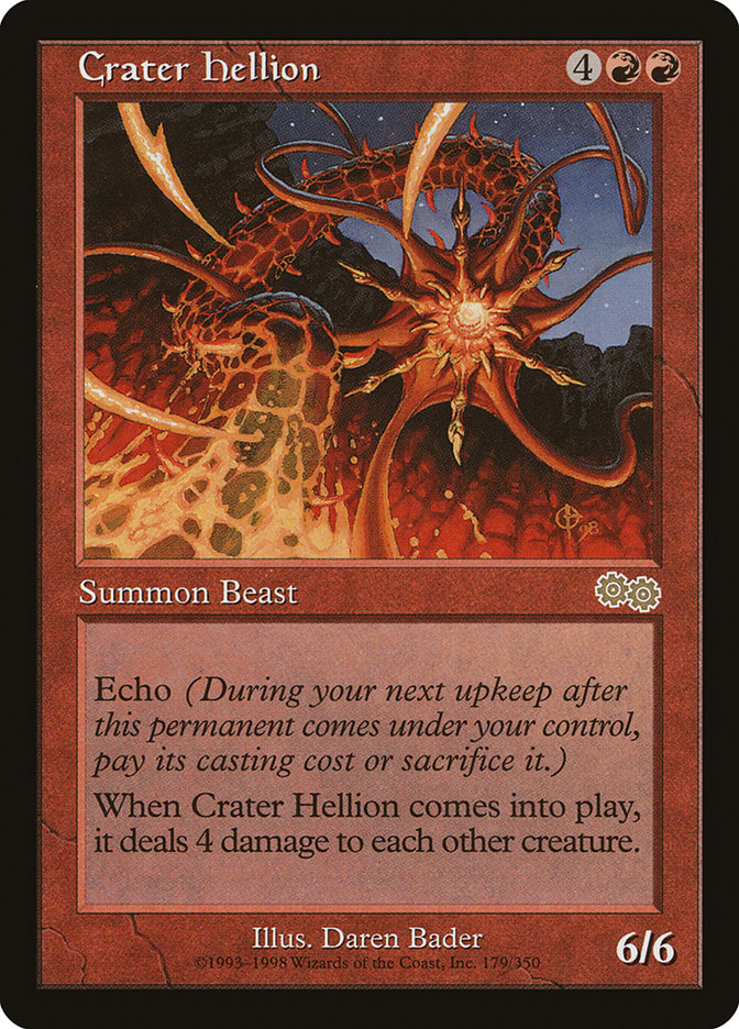 Crater Hellion [Urza's Saga] | Total Play