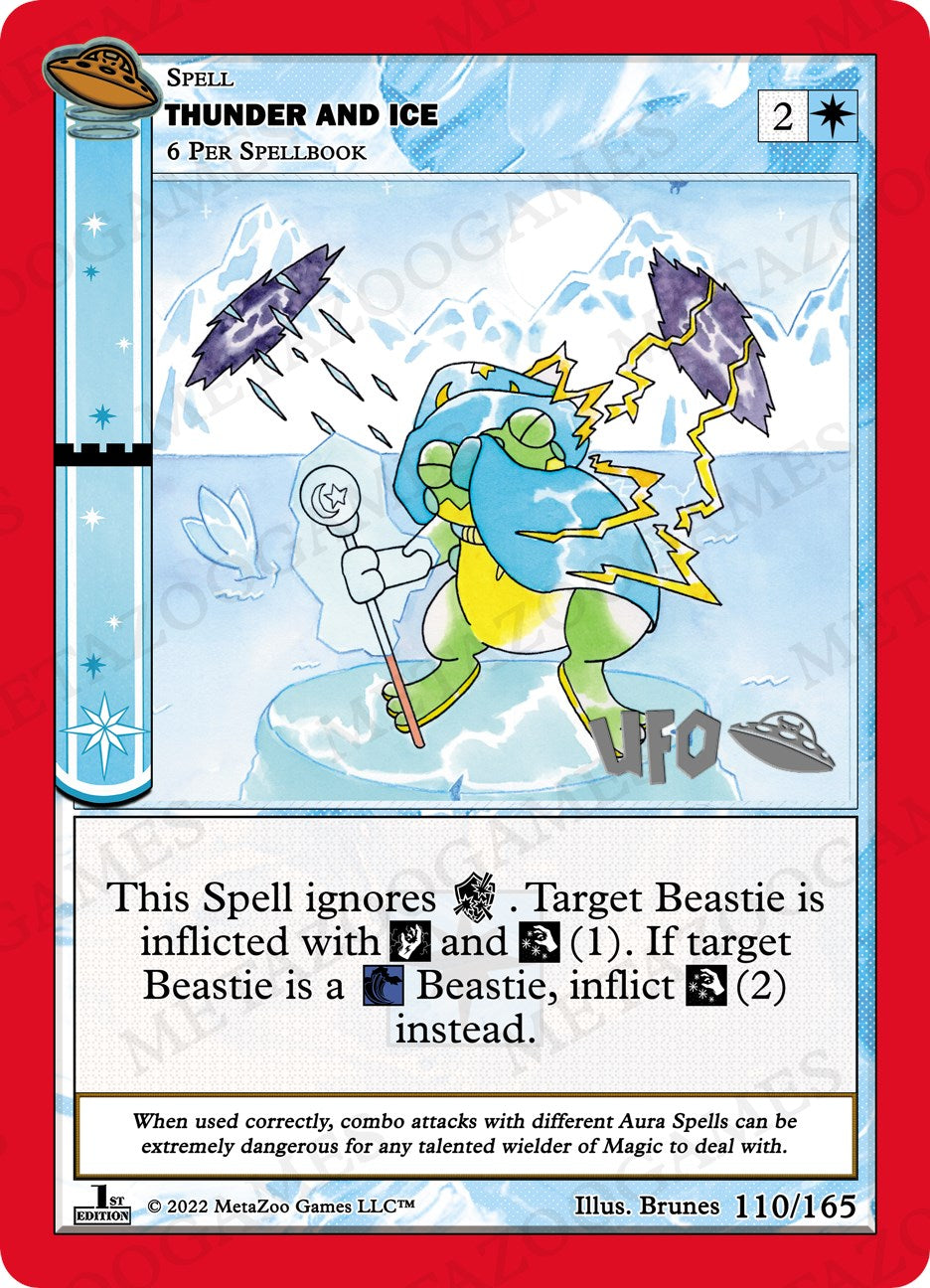 Thunder and Ice [Cryptid Nation: UFO First Edition Spoiler Pack] | Total Play