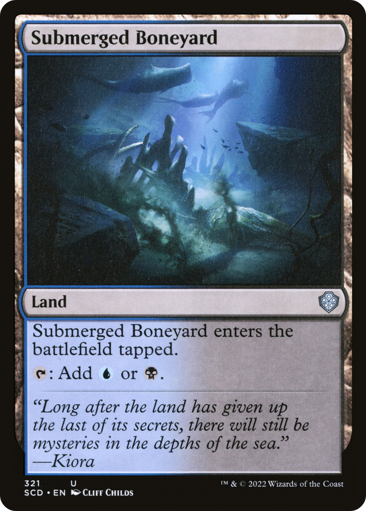 Submerged Boneyard [Starter Commander Decks] | Total Play